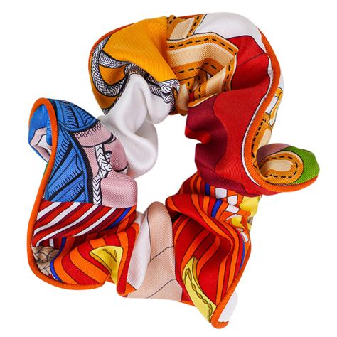 The Hermès Scrunchie Is The Silk Scarf For The New 